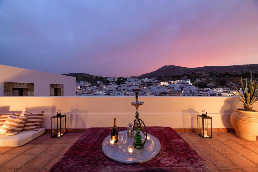 Acropolis Lindos House Villa Eksteriør billede