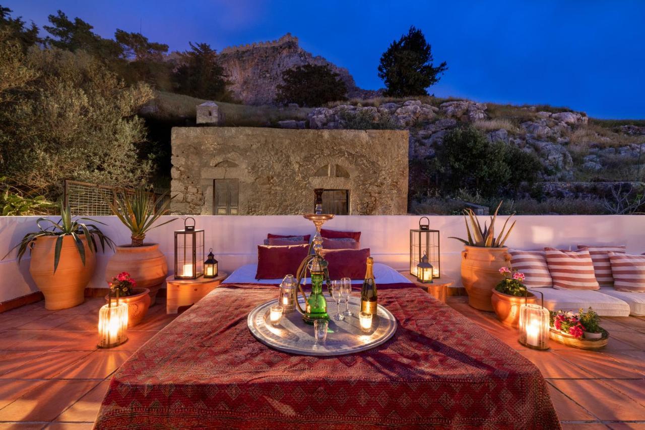 Acropolis Lindos House Villa Eksteriør billede
